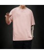 New Summer Men  T Shirt 2021 Fashion Solid T Shirt Mens Oversized Hip Hop Short Sleeve Casual Cotton Mens Streetwear Top Tees