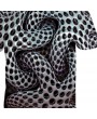 Summer New Men's 3D Geometric Print Short-Sleeved T-shirt