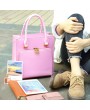 Women Solid Multifunction Handbag Work Crossbody Bag