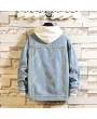 Men's Denim Jacket Casual Loose Jeans Jacket