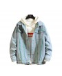 Men's Denim Jacket Casual Loose Jeans Jacket