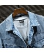 Men's Jacket Trend Men Autumn Classic Version Handsome Embroidery Casual Jacket