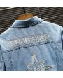 Men's Jacket Trend Men Autumn Classic Version Handsome Embroidery Casual Jacket