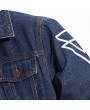 Printing Large Size Men's Spring and Autumn Loose Large Size Stretch Denim Jacket