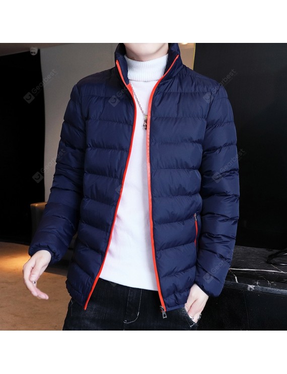 Men's 2020 Autumn And Winter Coat Cotton Jacket Tooling Tide Korean Couple Down Cotton Clothing