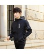 Men's Jackets Jacket Trend Of Young People Standing Collar Casual Slim Thin Windproof Jacket