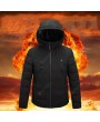 Men's Smart Heating Cotton Coat Hooded Parka