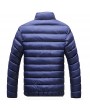 Men's Winter Coat Thick Warm Hooded Jacket Student Big Yards Padded Bread Served Cold