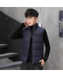 The Trend Of Men's Clothes Down Cotton Vest Vest 2020 Spring And Winter Large Size Men's Waistcoat Jacket