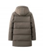 Winter Men's Mid-length Cotton Coat Thicken Warm Large Size Padded Jacket for Couple